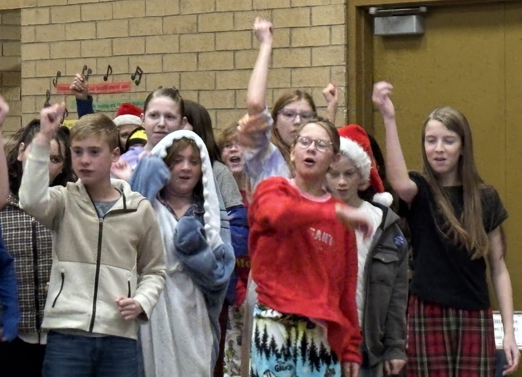 school sing-along