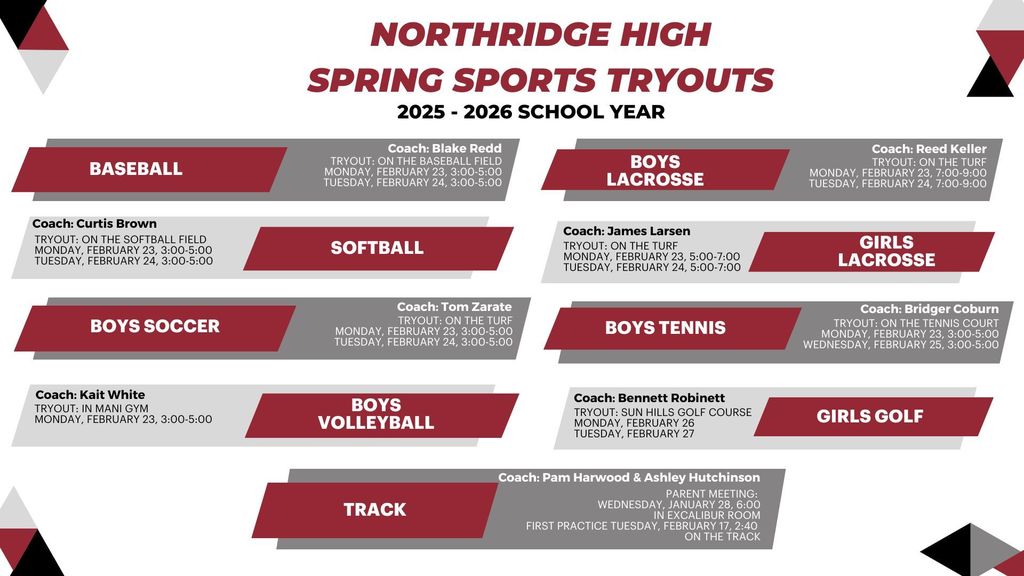 Northridge High Spring Sports Tryouts (1)