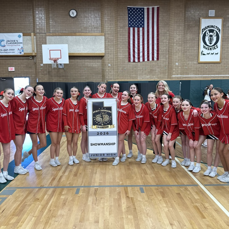 cheer team award: showmanship