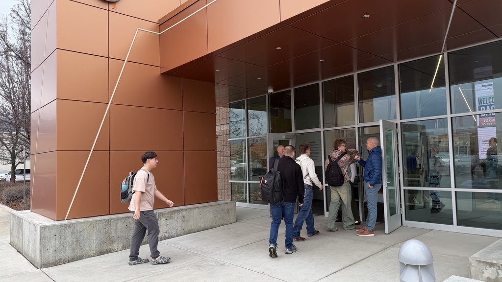 administration welcoming students 