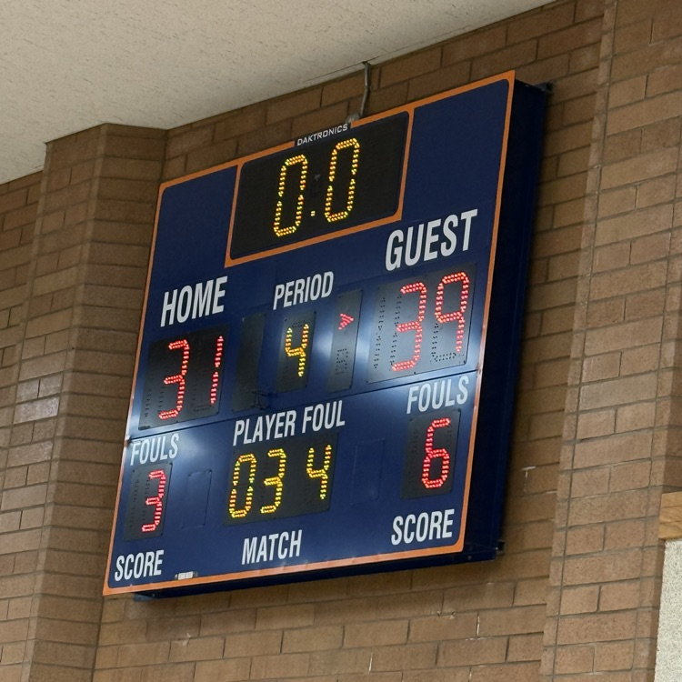girls basketball game scoreboard