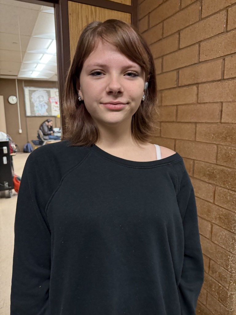 Another student of the month. 