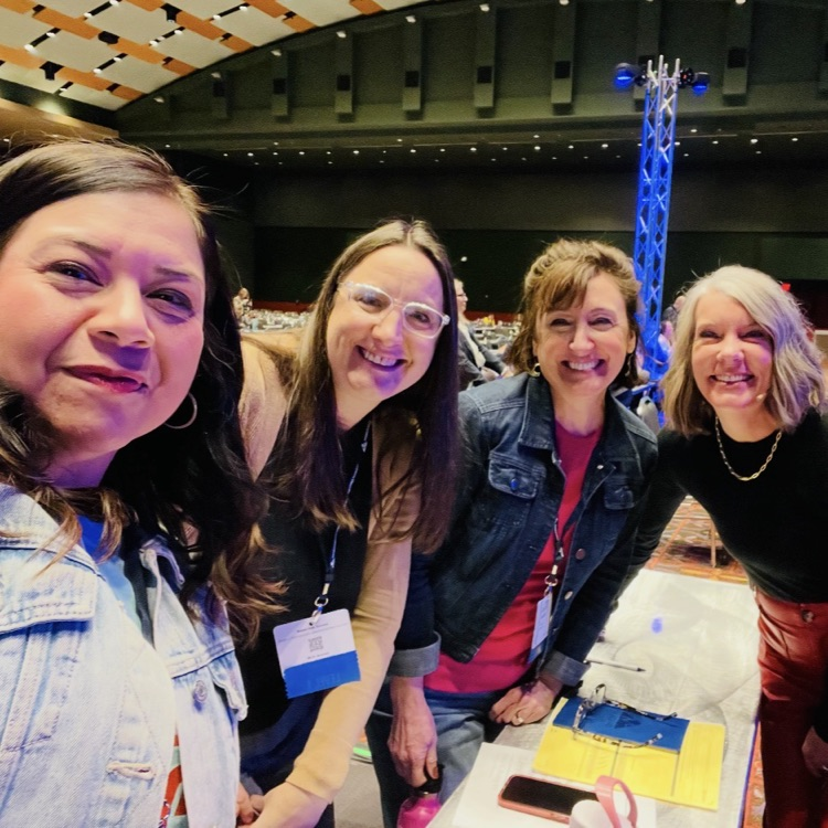 Our HRS team during the conference.