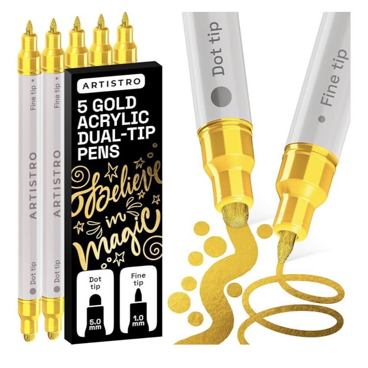 gold pens