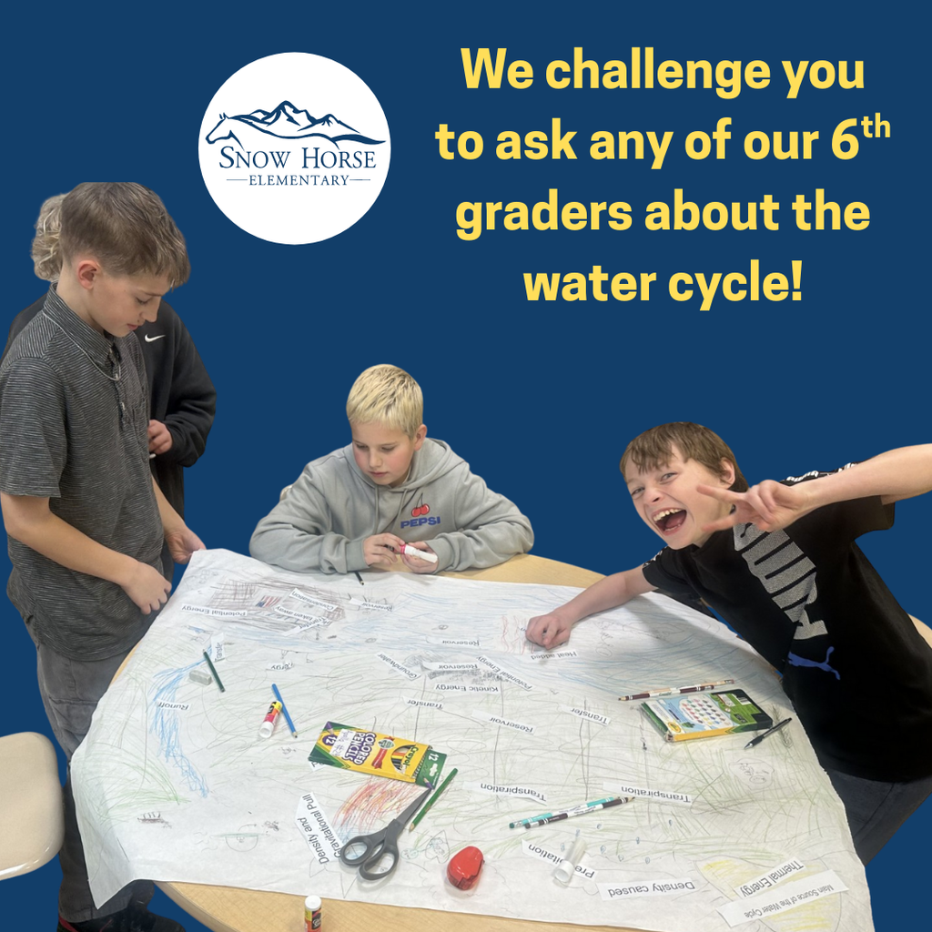 Students working on a project