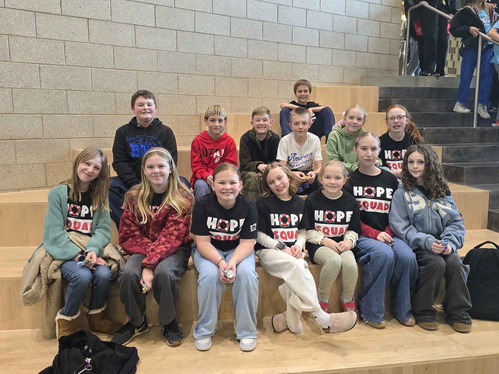 Hopesquad students at the hopesquad convention