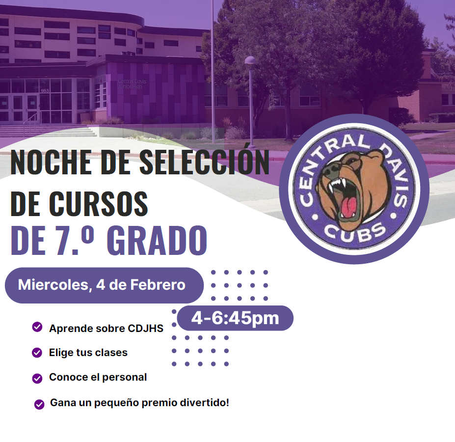 7th Grade Course Selection Night Spanish