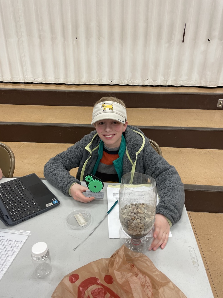 Sebastien had a great visual presentation for his experiment