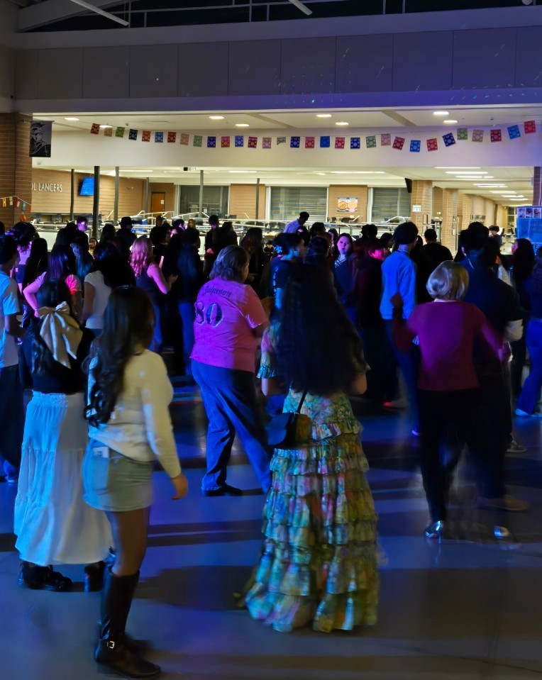 Latinos in Action students dancing