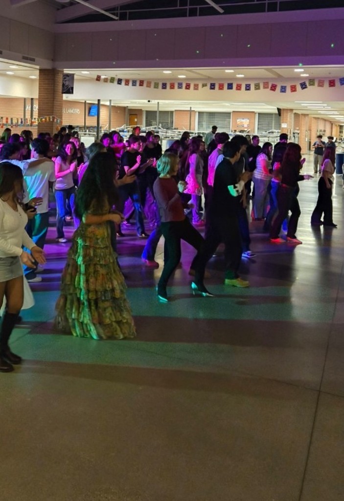 Latinos in Action students dancing