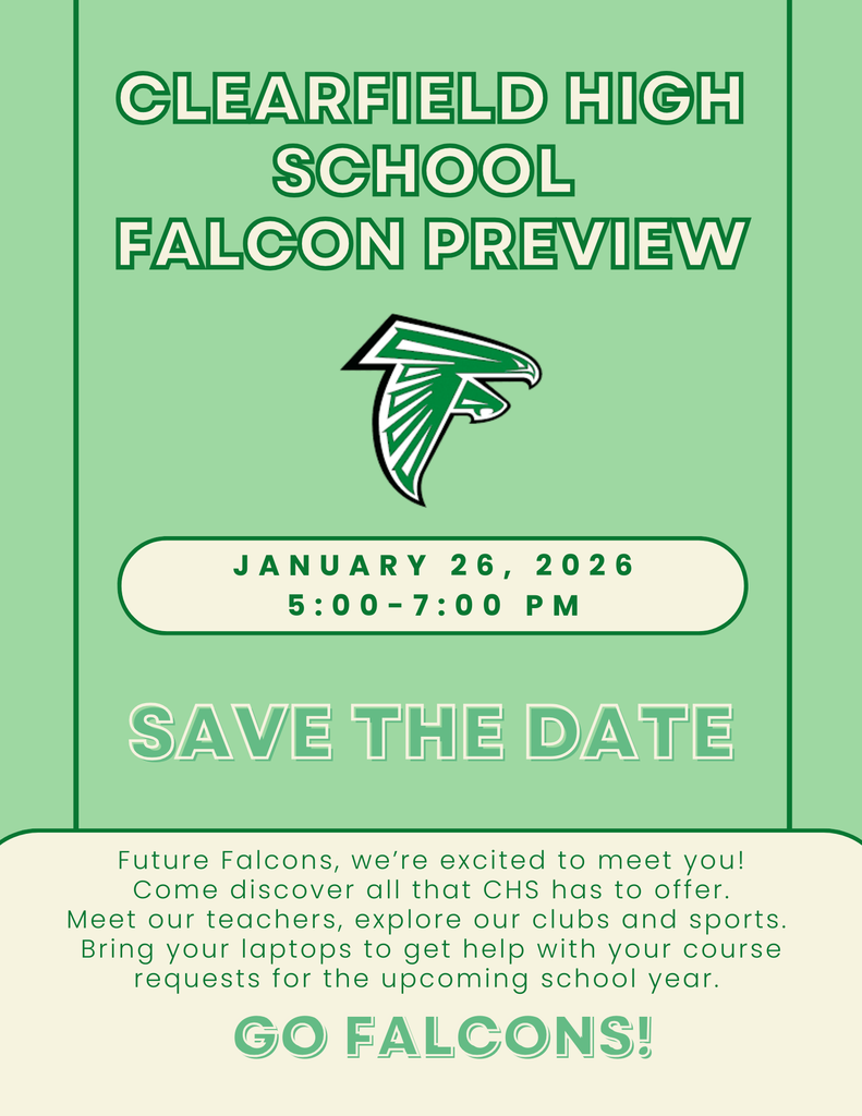 Falcon Preview will be held on January 26, 2026 from 5:00 to 7:00 pm