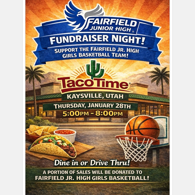 eat at Taco Time this Thursday from 5-8 to support our basketball team