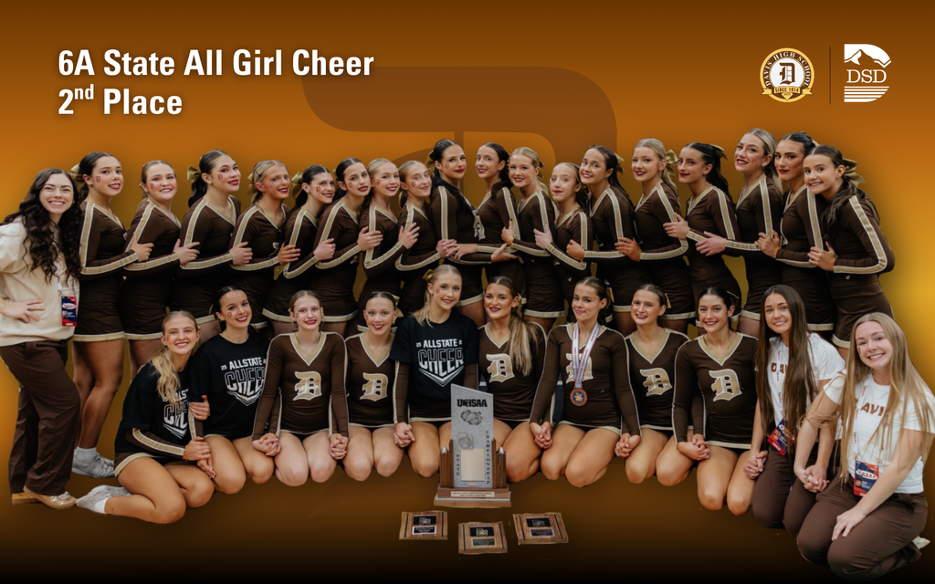 Davis High 6A State All Girl Cheer 2nd Place