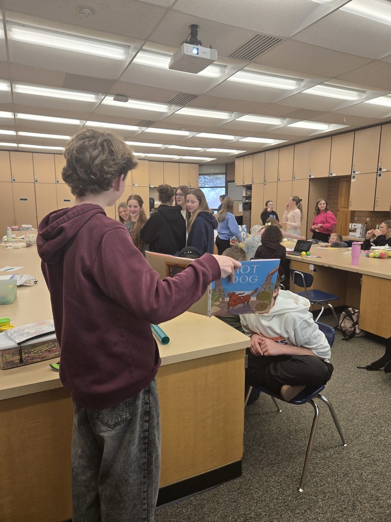 Consumer Science received a grant and the students were able to create pre-school lesson plans.