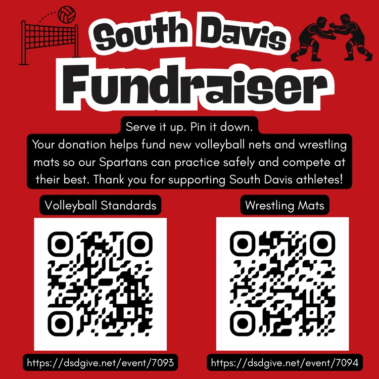 fundraiser for volleyball and wrestling
