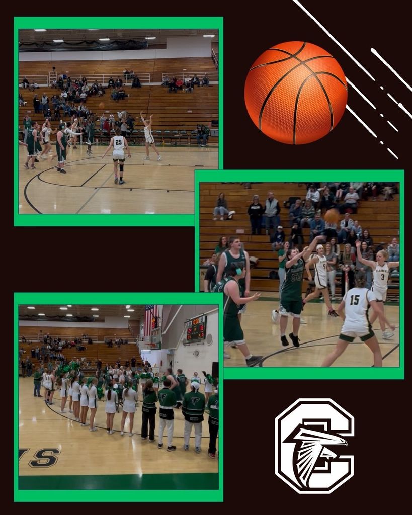 Student Body officers and cheerleaders creating a spirit tunnel for our unified sports basketball team.