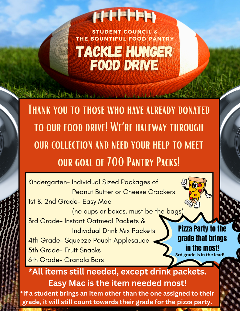 Tackle Hunger Food Drive