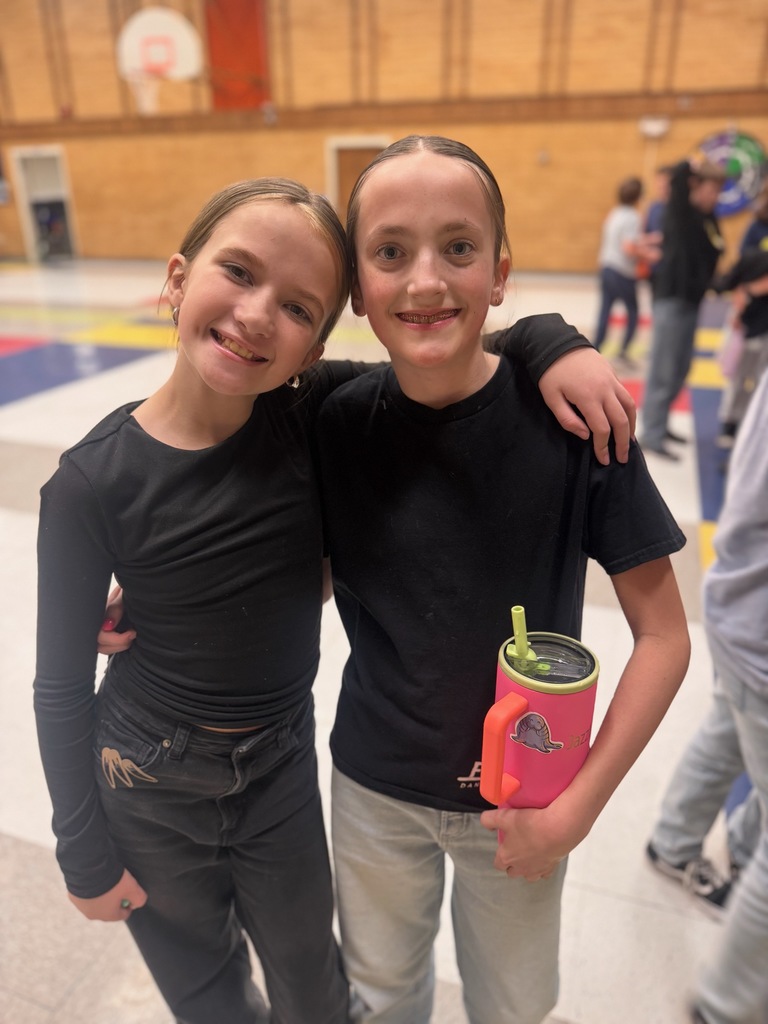 Two smiling students