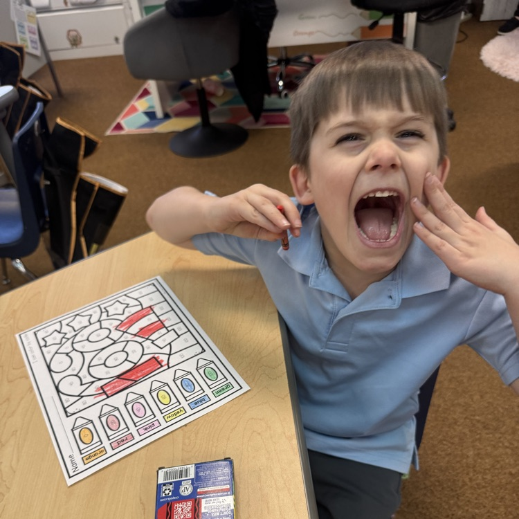 student recognizing numbers up to 100