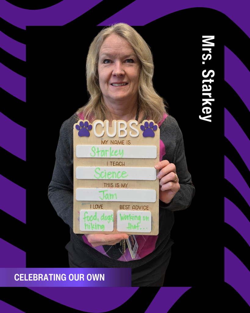 Spotlight photo, Mrs. Starkey