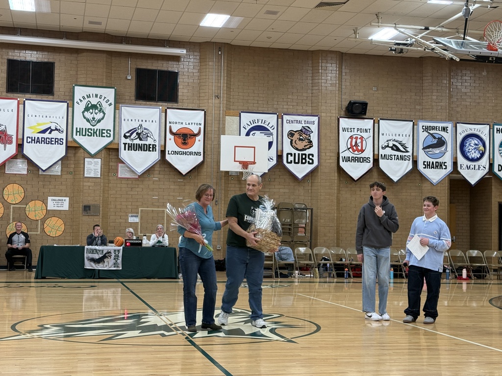 Mr. Robinett getting recognized.