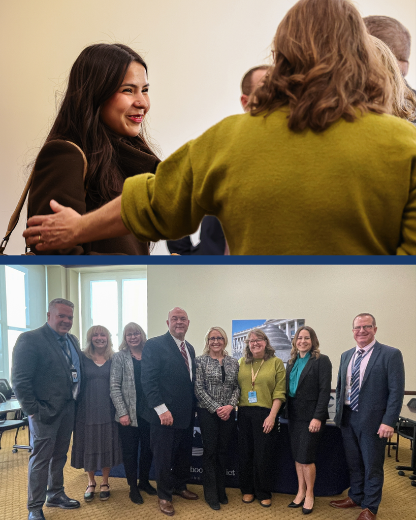 Davis School District Board of Education and Superintendency meet with constituents on Capitol Hill. 