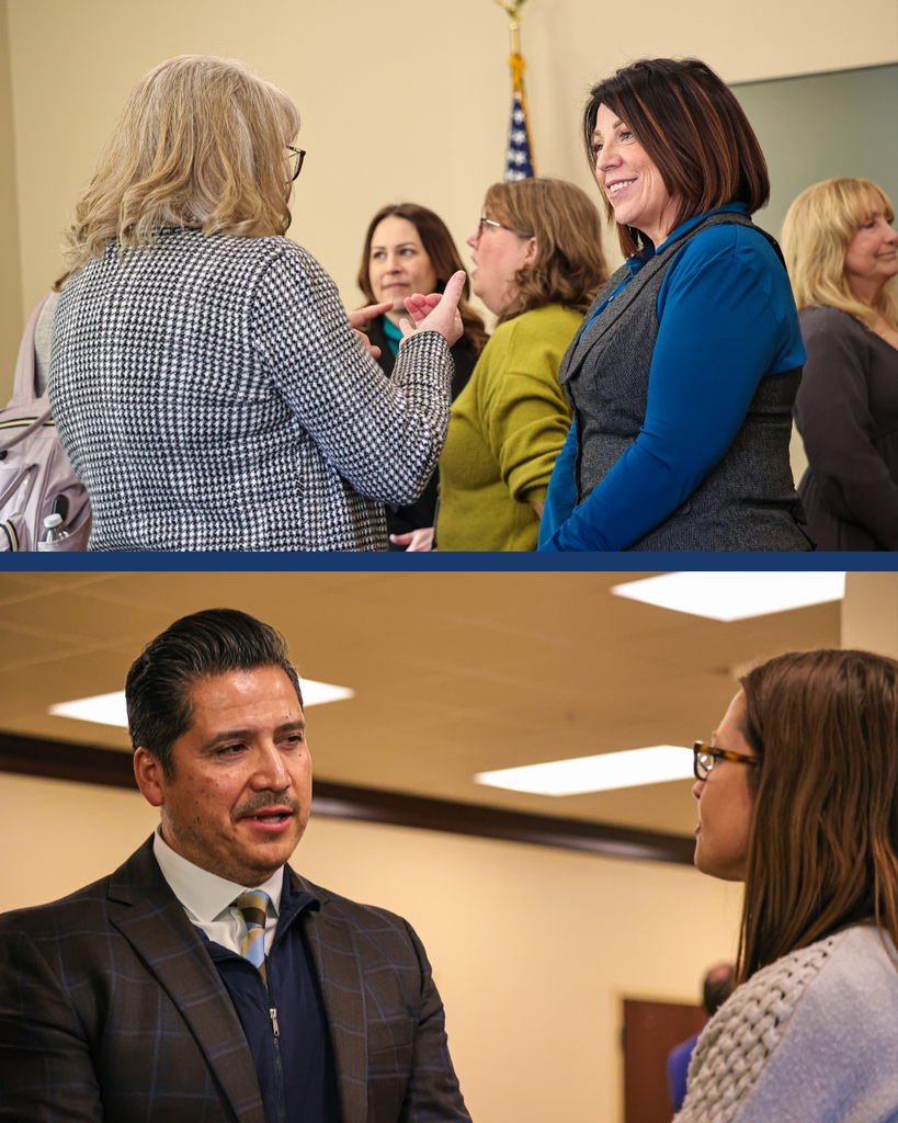 Davis School District Board of Education and Superintendency meet with constituents on Capitol Hill. 