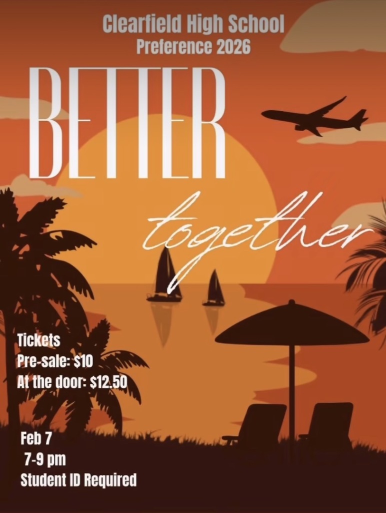 Preference will be held February 7th from 7-9 pm.  Tickets are available in the office. Pre-sale is $10, at the door, $12.50.