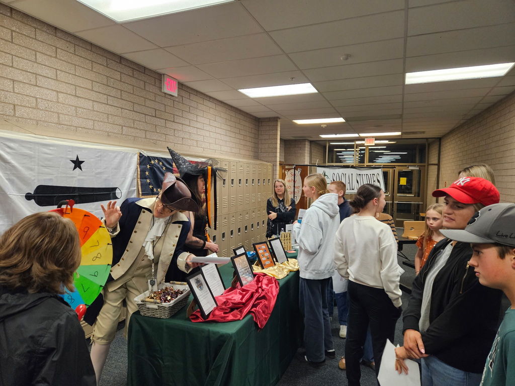 History teachers at Husky Preview.