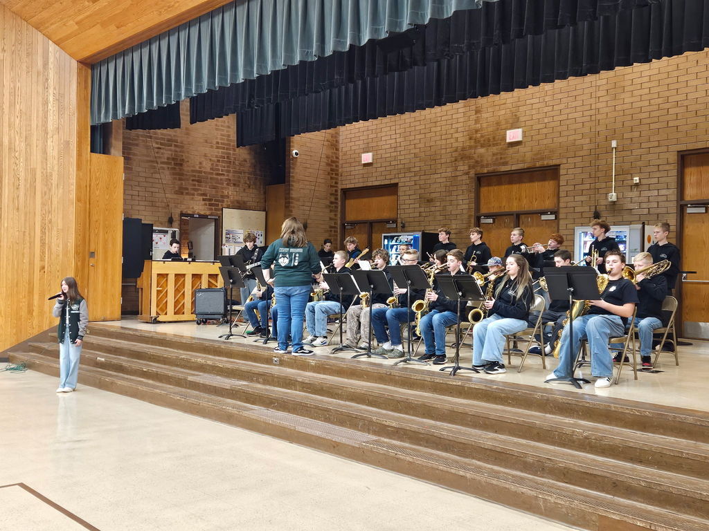Band at Husky Preview.