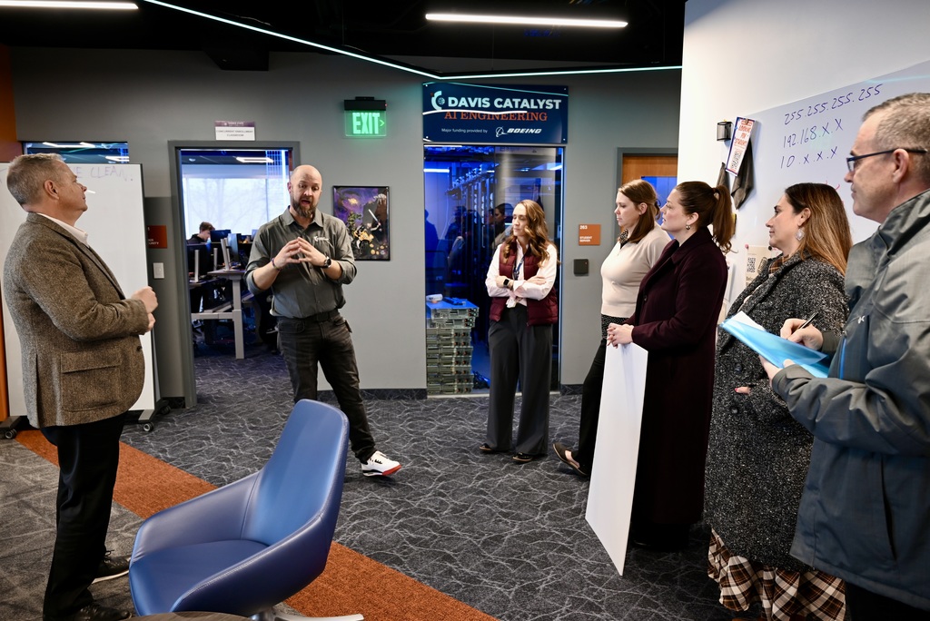 Boeing invests $50,000 in career-ready learning at the Davis Catalyst Center