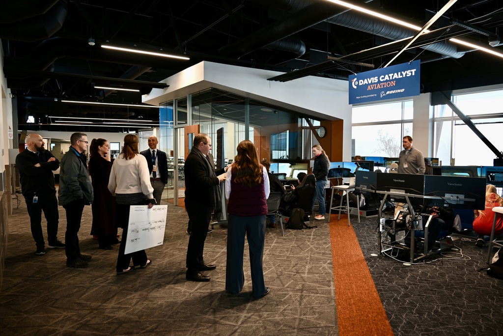 Boeing invests $50,000 in career-ready learning at the Davis Catalyst Center