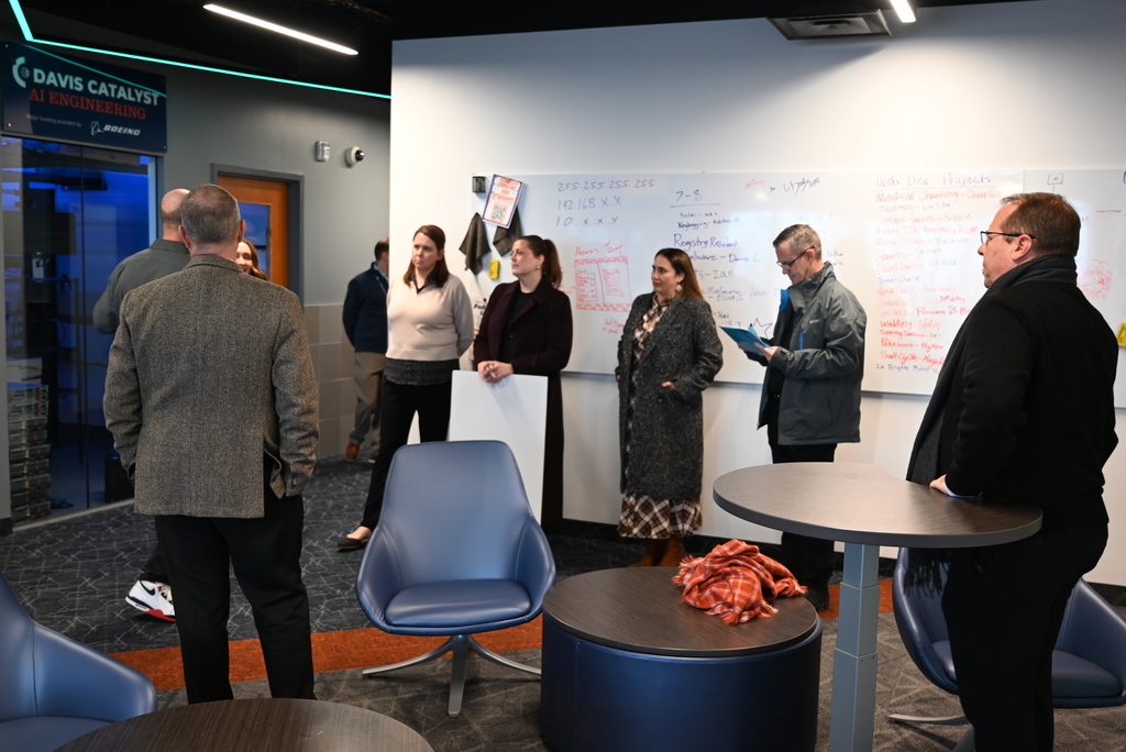 Boeing invests $50,000 in career-ready learning at the Davis Catalyst Center