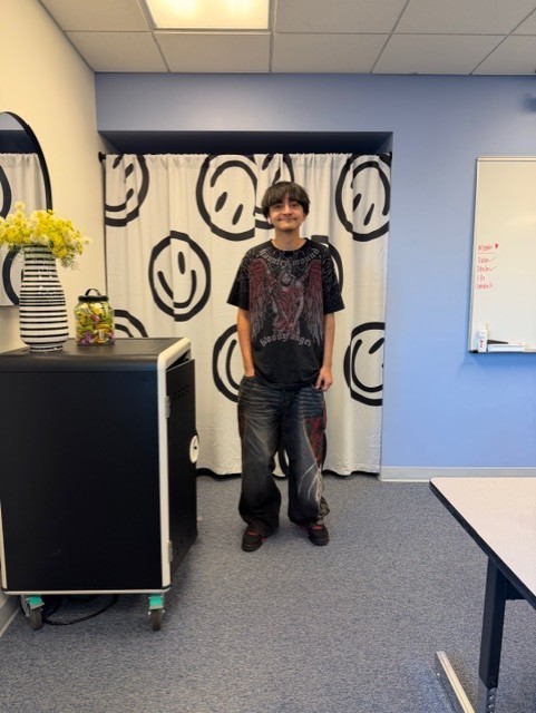 a picture of Adrian Blanco who just graduated