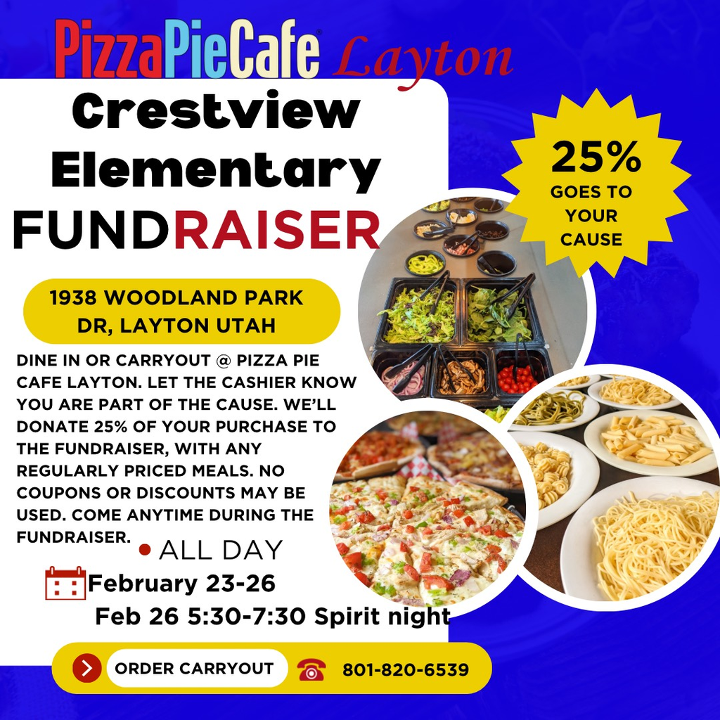 Pizza Pie Cafe Spirit Night