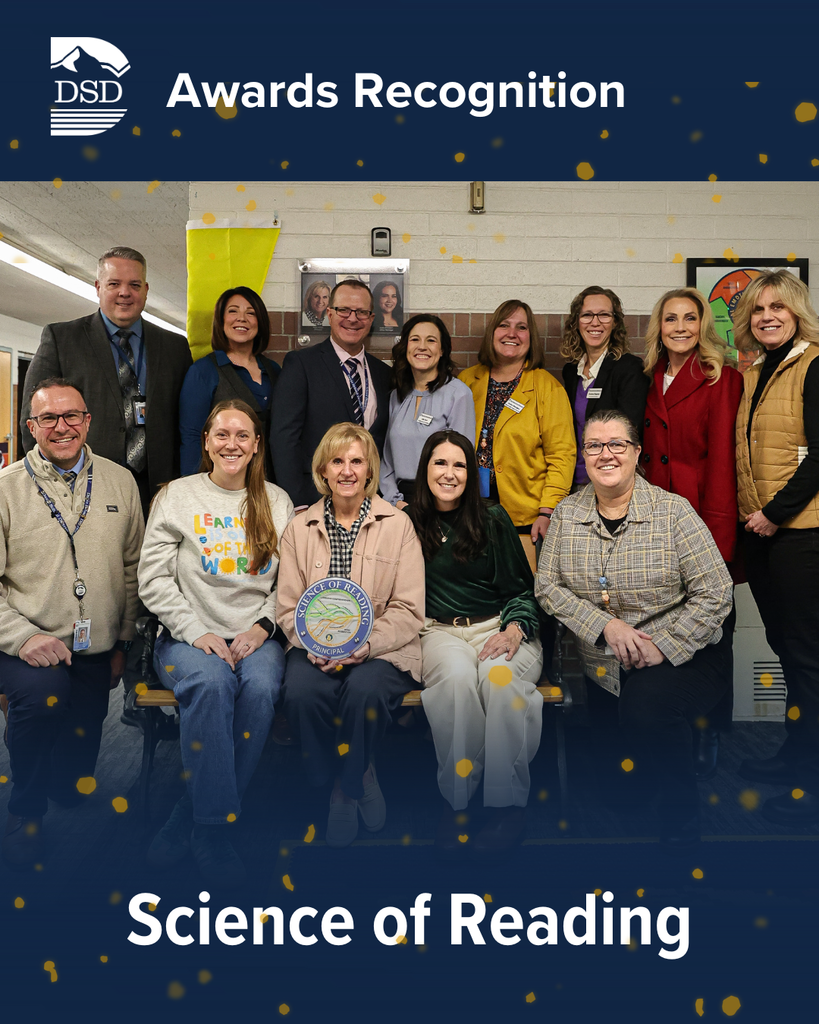 DSD Awards Recognition - Science of Reading. An image of Patty Arbon, winner and DSD faculty/superintendency.