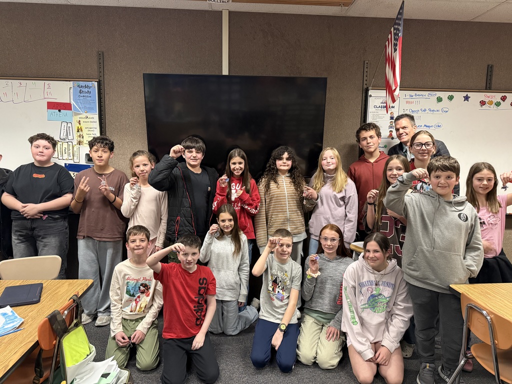 Ms. Nye's 6th Grade Class