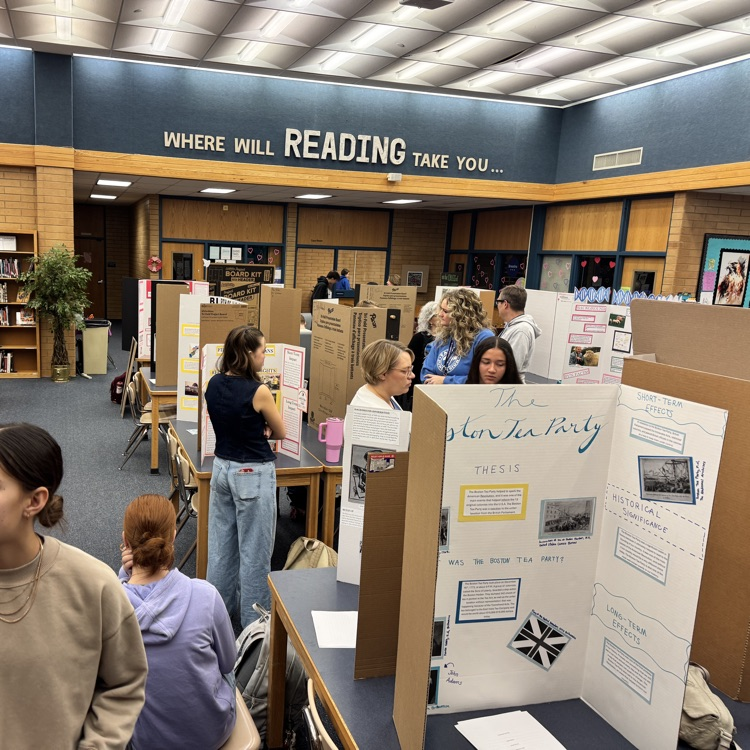 history day fair project on display