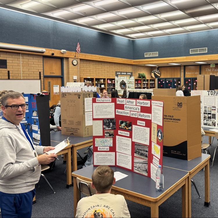 history day fair project on display