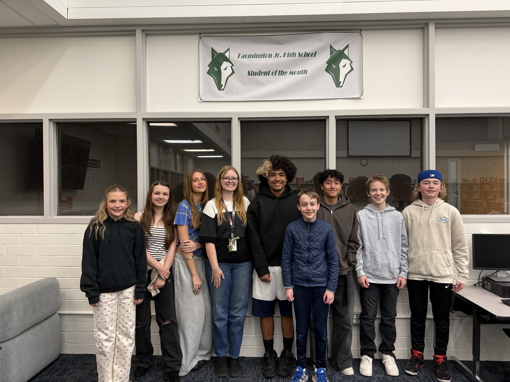 February students and educator of the month.