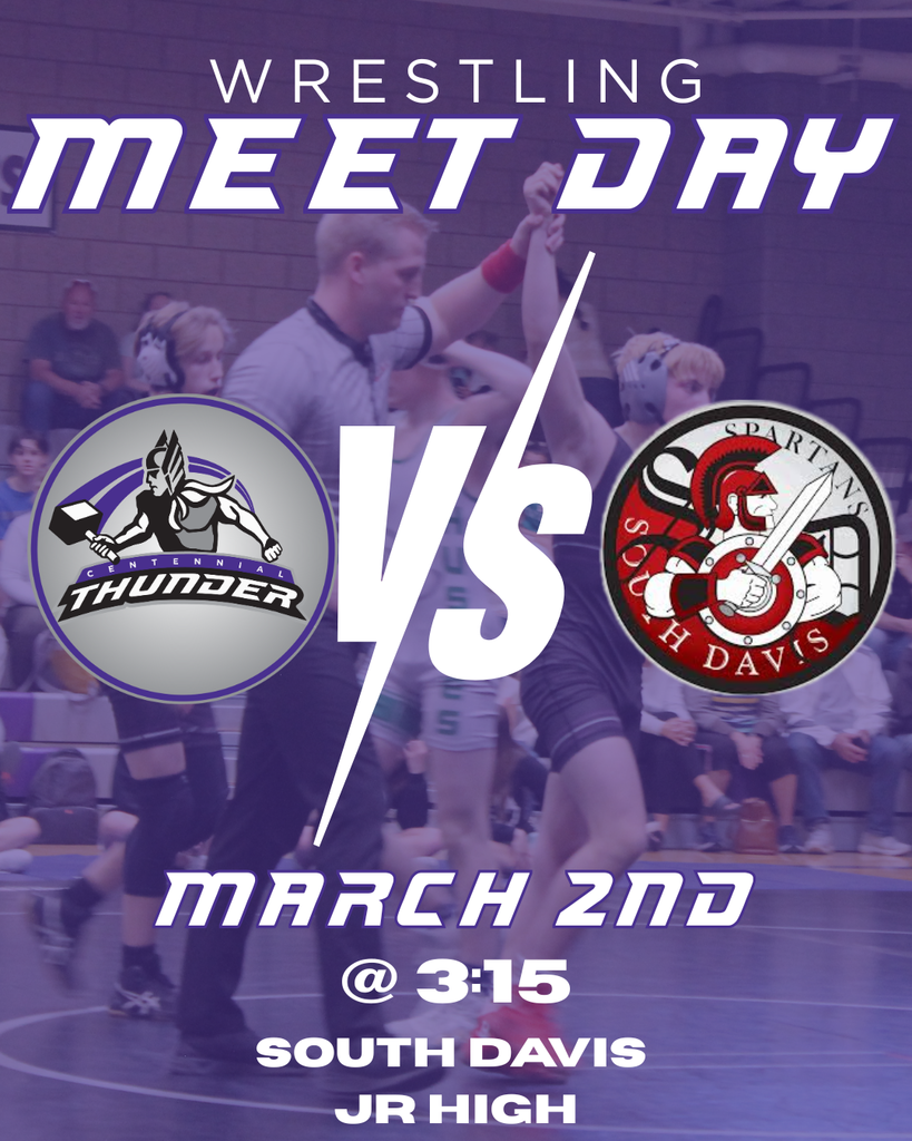 Wrestling meet at South Davis March 2nd 