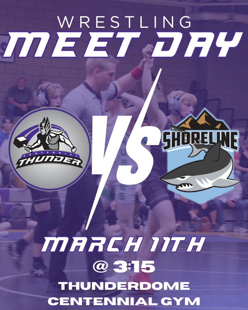 Wrestling Meet March 11th vs Shoreline at home