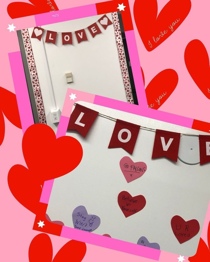Wall of love and positivity