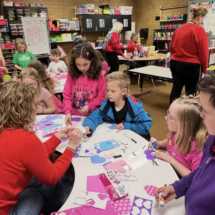 valentine activity in 2nd grade