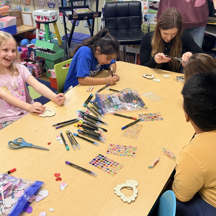 valentine activity in 2nd grade