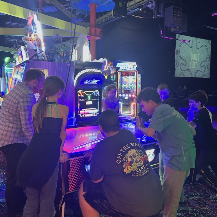 skate night fun with the school 