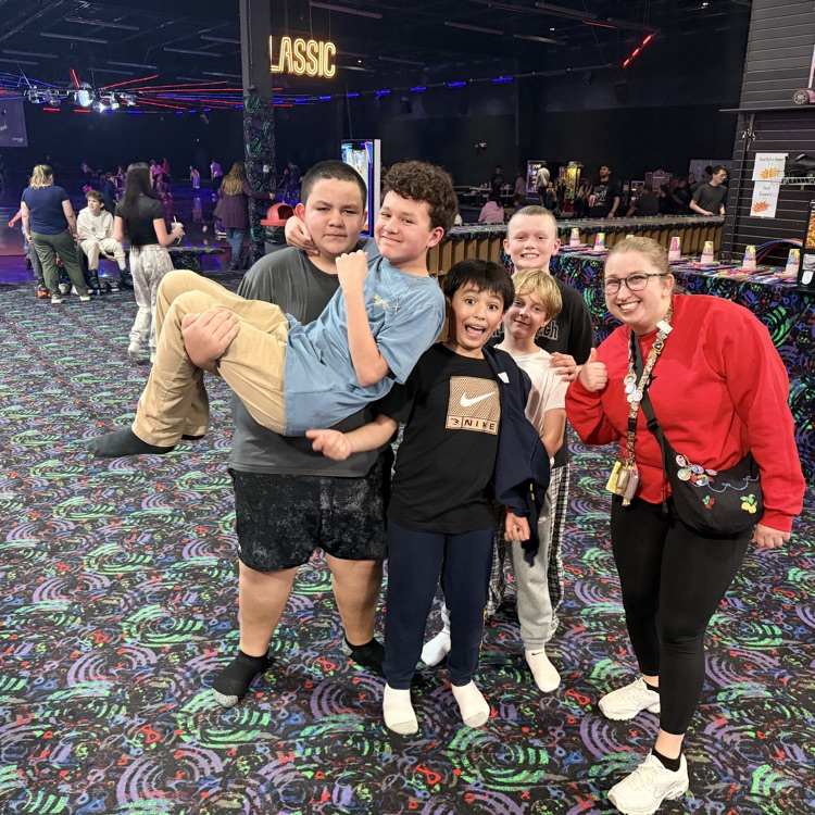 skate night fun with the school 