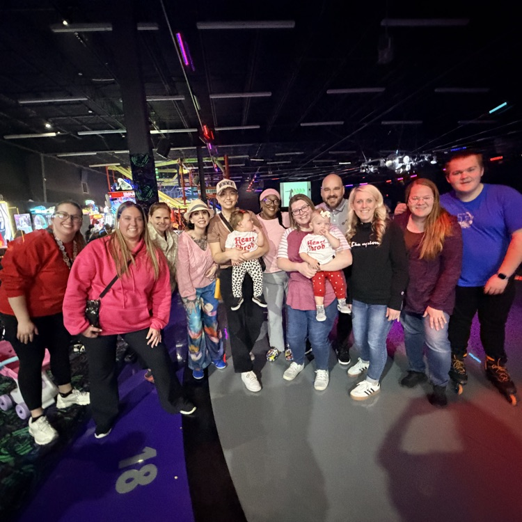 skate night fun with the school 