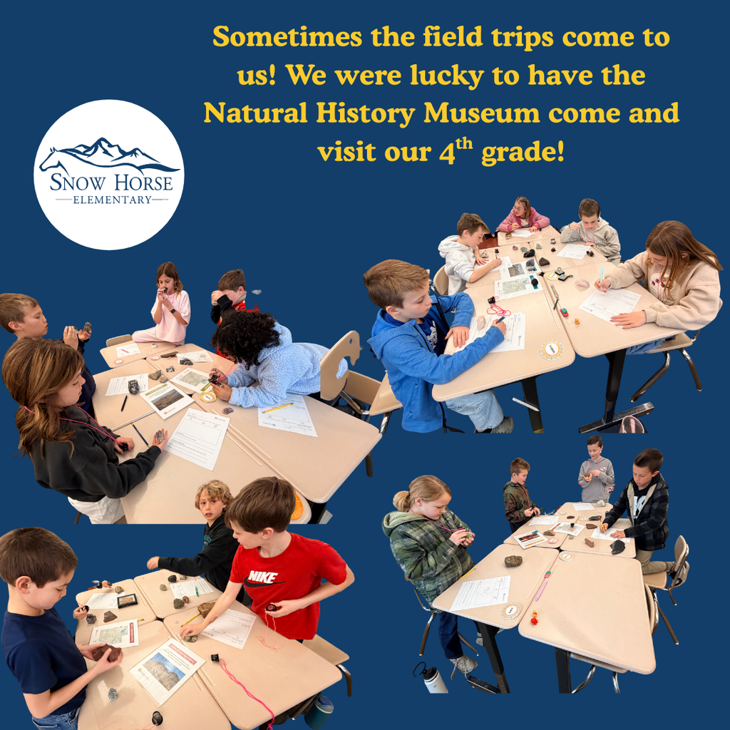 4th graders at desk working on activities