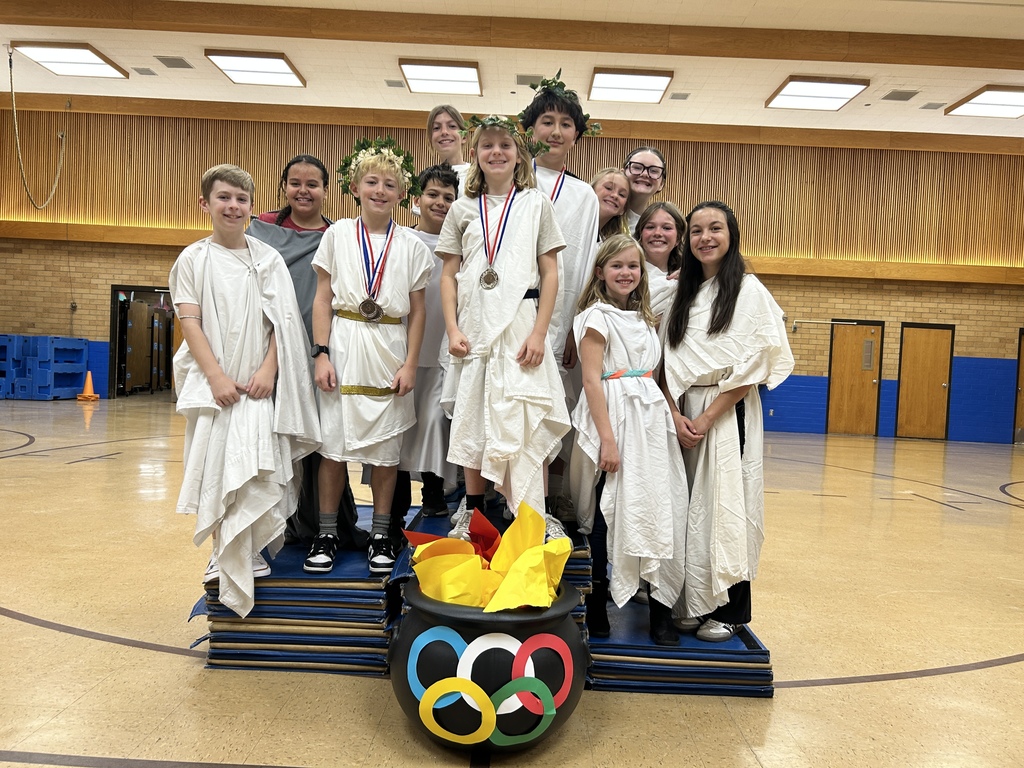 6th grade Greek Olympic Winners